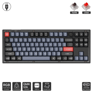 Keychron V3 Fully Assembled Knob Version (Translucent)